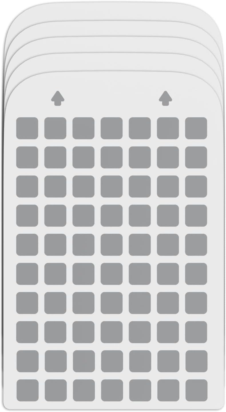 Mosalogic Sticky Card Refill Replacement Glue Cards for Flying Insect Trap Indoor Bug Trapper Fly Zapper-5pack (No Device)