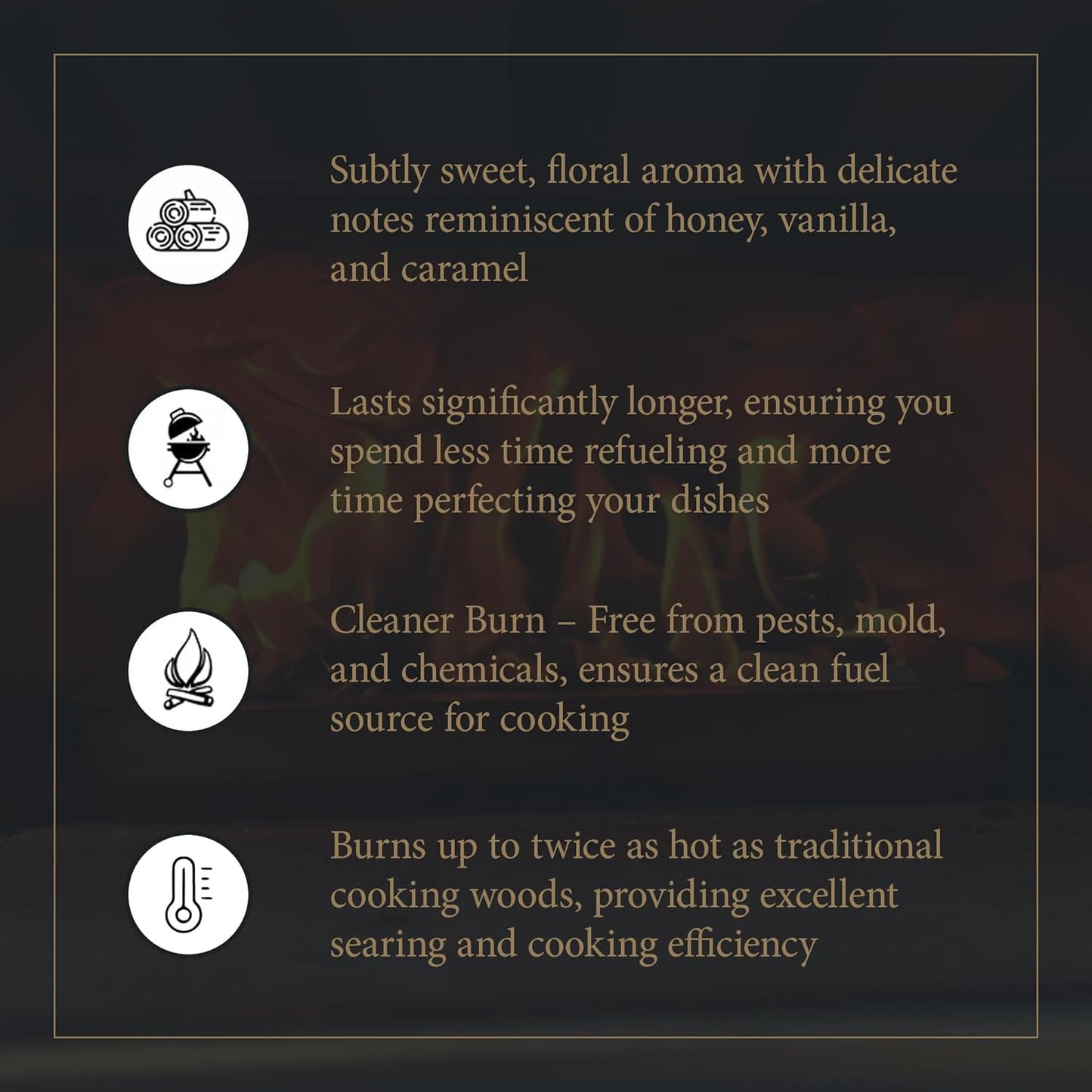 Cutting Edge Firewood Savanna Heat Medium-Sized Pizza Wood (8” Length) | Premium Firewood for Wood Fired Pizza Ovens | Burns Hotter & Longer | Supports African Communities & Wildlife