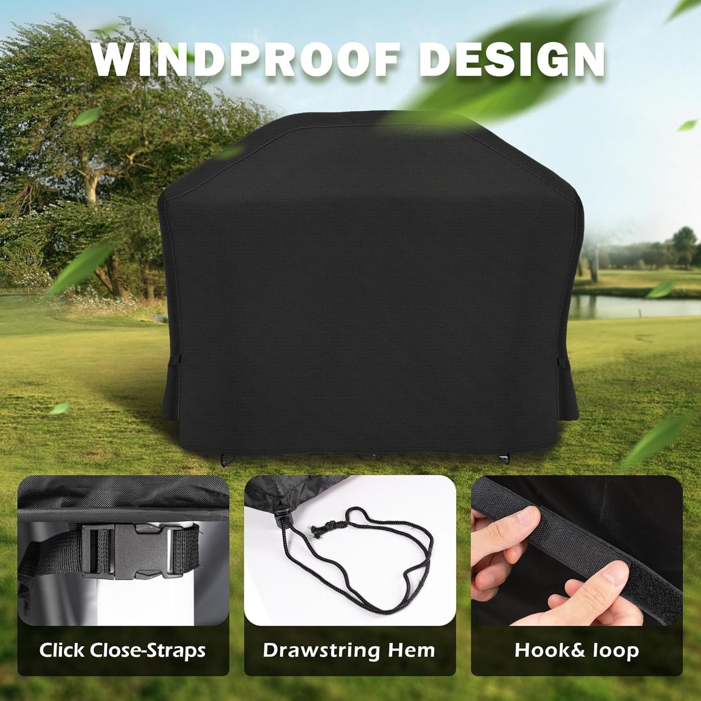 Griddle Cover for Charbroil Pro Series 4-Burner Propane Gas Grill 463281024/463279224, Outdoor Grill Cover for Charbroil Pro Series 4-Burner Infrared Grill