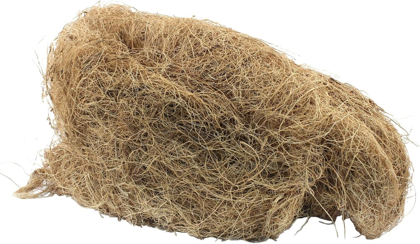 1 Pack Coconut Husk Fiber, 0.22 pounds Natural Coconut Shell Fiber Silk for Pot Plants, Orchids