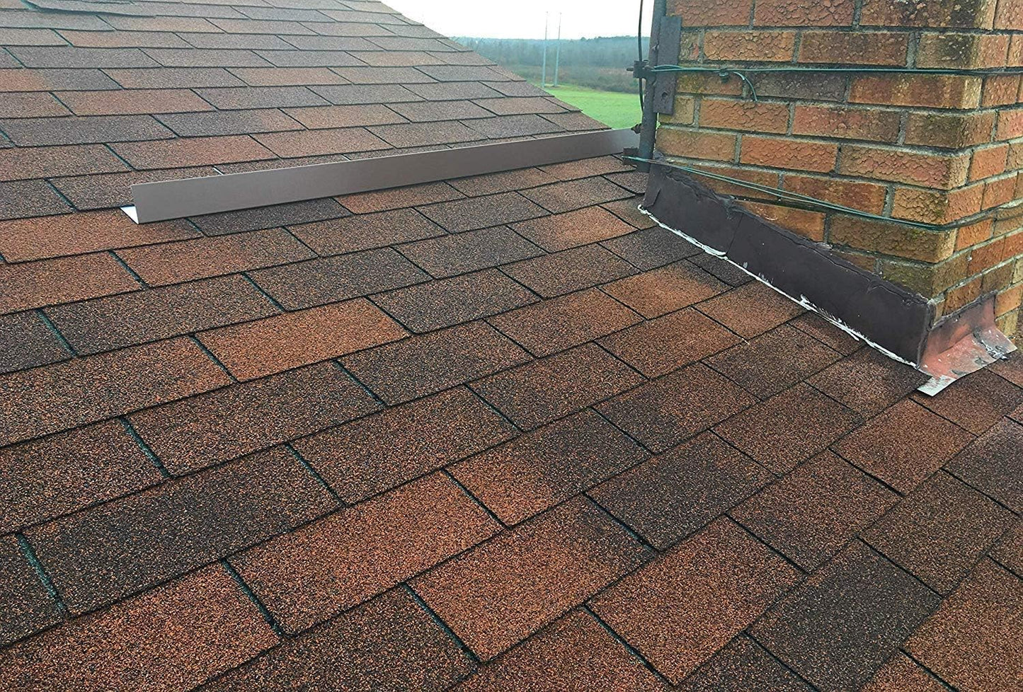 Eagle 1-26 Gauge 5 Foot Rain Diverter - Nails and Instructions Included (Mill Finish Aluminum, Copper, Galvanized, Stainless Steel & More) (1, Aluminum Diamond Plate - Grey)